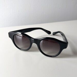 Matsuda round sunglasses black